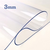 예피아 유리대용 큐매트두께3mm 투명매트, (7)   100 cm, (22)   240 cm