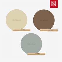 노마드 캠핑테이블 방수매트 아이콘패드 C450, 버터크림