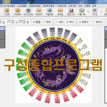 사주명리학 사주보감 역학 구성학 작명 성명학 철학원 전문 사주프로그램, 4. 구성보감