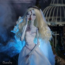 Eleni-BJD 실리콘 몬스터 하이 돌 1/4 Bebe Reborn 인형 애니메이션 완구 여아용 깜짝 선물, Freestyle Face up, Fantasy WS Nude