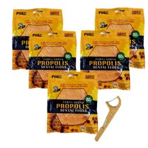 덴트픽 프로폴리스 치실 80P(5EA)치간칫솔, 단품