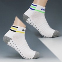 [andro] 안드로 스포츠양말 탁구양말 (남성용 여성용) 모음, 여성용(225mm ~ 250mm), 라인3선-분홍