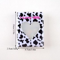3 인치 격자 무늬 사진 앨범 40 포켓 만화 그림 스토리지 케이스 카드 홀더 스위트 스타 Photocard 바인더 미니 수집 도서, F1