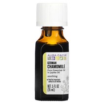 아우라카시아 호호바 오일의 순수 에센셜 오일 저먼 캐모마일 15ml(0.5fl oz)