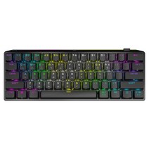 커세어 K70 프로 미니 무선 키보드 핫스왑 저소음적축