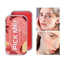 블러셔 크림 치크 스틱 어려보이는 볼터치 걸 블러쉬 피치 팔레트 컨투어 코스메틱, 04