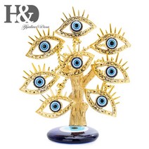 금나무 동전 행운 풍수 나무 재물운 인테리어 hd blue evil eye tree for money, 사악한 눈 황금 눈