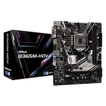 ASRock Intel 8세대 및 9세대 CPU(Soket 1151) 대응 B365 칩셋 탑재 Micro ATX 마더보드 B365M-HDV