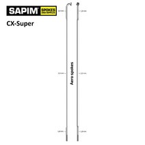 리치3.6g 만! SAPIM CX-Super 스포크 스트레이트 풀 블랙 15G 라이터보다 CX-Ray 264-302MM, 01 44 pcs SP