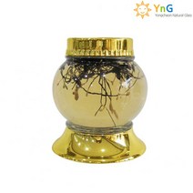 용천자연유리 담금주병 수동 53호 0.5L, 4개