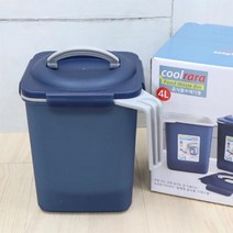[바보사랑] DK-551 잠금장치 음식물쓰레기통 수거통 4L, 상세 설명 참조, 상세 설명 참조