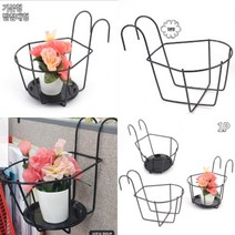 파샵 1P용 베란다 화분걸이 기본형 - 중 난간걸이화분 행잉화분걸이