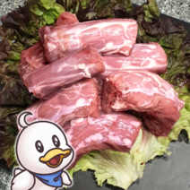 한결컴퍼니 생 오리목뼈절단 1kg 냉동 손질 생오리목뼈 오리고기 수제간식재료, [한결컴퍼니] 생오리 목뼈절단 1kg