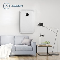 Agcen 환기 벽 장착 ERV 교체기 hepa 필터 포함 공기 청정기 열 회수, 한개옵션0