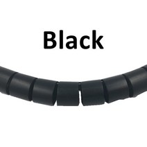 분광계 광도계 적외선 1/3/5/10 미터 8/12/16/22/28/32/42mm 라인 플렉시블 나선형 케이블 오거나이저 보관 파이프 코드 보호기 관리 PE 튜브, Black, 35 mm, 5 Meters