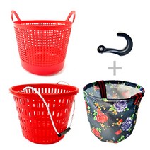 사과바구니 수확바구니 농산물 과일 과수원, 원단바구니