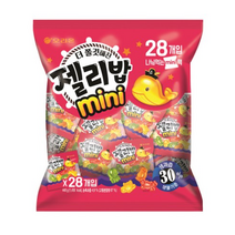 젤리밥 오리온 더 쫄깃해진 미니 츄잉젤리, 448g, 29개