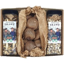 쫄깃한 국산 유기농 무농약 참나무배지 표고버섯 건조 생 슬라이스 명절선물세트, 02.하회참_건표고 세트