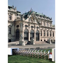 [동아하이테크자바라] 스텐 대문자바라 일반형, 일반형 무레일, 550, 1400