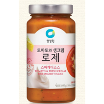 청정원스파게티소스로제 600g, 4개