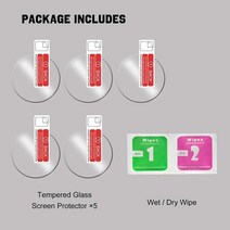 순토 강화 유리 보호 suunto spartan sport whr baro screen protector for suunto 5 7 9 smart watch 다이빙컴퓨터시계, 5개, 벨트에 9 포인트