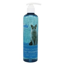더캣츠 고양이 비타민 캡슐 샴푸 베이비파우더 300ml, 8개입