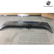 E70 FRP 도색되지 않은/탄소 섬유 소재 BMW X5 자동차 바디 키트 용 리어 스포일러 탑 윙 카, 01 FRP