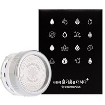 샤워플러스 세면대용 수도꼭지 정수헤드 + 녹물필터, 1세트