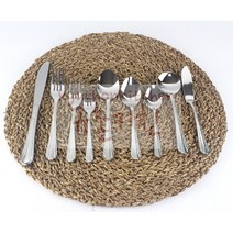 일진금속 [규촌키친] 클링턴 27종 스테인리스 스텐 양식기 스푼(소 중 대) 포크(소 나이프 모음 (티스푼 티포크 양식집식기 레스토랑식기 파스타집포크 돈가스칼 스프숟가락 스프스푼), 버터나이프