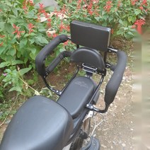 자전거 유아 안장 시트 팔걸이 보조 어린이 뒷자석 시트, M