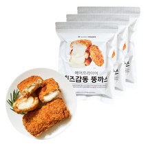 마켓프로즌 치즈감동 뚱까스 620g 3개입 3개, 마켓프로즌 치즈감동 뚱까스 620
