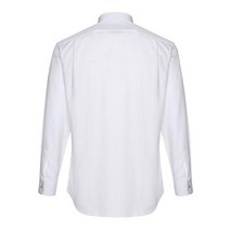 [닥스셔츠] 22년 F W 레귤러핏 노케어 솔리드 커프스 체크배색 화이트 긴소매셔츠[DIF1SHDL104-A1]