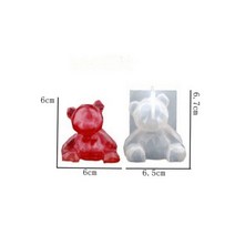 빵집기구 3D 유니콘 실리콘 몰드 DIY 치즈 고양이 초콜릿 몰드 장식 퐁당 케이크 베이킹 실리콘 몰드 장식 장식 몰드, A126