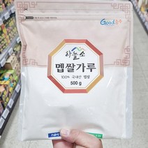하늘소 맵쌀가루 500g X 2개, 단품, 단품