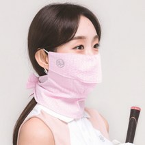 고운골프 지지미 리본마스크, PINK