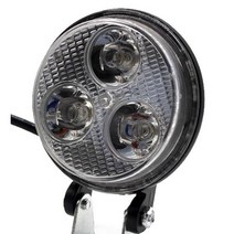 LED 써치라이트, 12V24V공용-9W 원형 써치 옐로, 1개