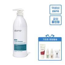 다모 후레쉬 대용량 시원한 쿨샴푸 1000g 청소년 사춘기냄새 올인원 클렌저 지성샴푸, 1개, 1000ml