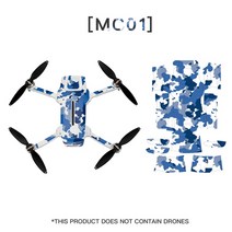 스크래치 방지 데칼 FIMI X8 미니 보호 필름 PVC 스티커 드론 방수 커버 스킨 XIAOMI 액세서리, 03 MC01