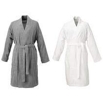 이케아 ROCKAN 로콘 목욕가운/샤워가운/수면잠옷/로브/호텔/선물/남녀공용/수건/침구, 화이트 L+XL_703.920.33, 화이트 L+XL 703.920.33