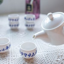 보이차 다기세트 전통 다도세트 차도구 티팟 홍차, 화이트5