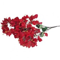 인테리어 조화 실크 부겐빌레아 glabra 꽃 부겐빌레아 speetabilis 꽃 가지, 빨간색