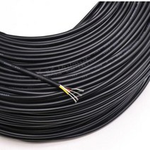 네트워킹 도구 툴 렌카드 네트워크 아답터 랜포트 2510M 28AWG UL2464 피복 와이어 케이블 채널 오디오 라인 2 3 4 5 6 7 8 9 10 코어 절연 구리 신호 제, 없음, Blacke+5 Meters+7 Cores