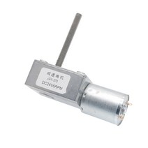 Jgy370-dc 6v 12v 24v 기어 감속 모터 6-150rpm 터보 웜 기어 모터 고 토크 기어드 모터 전기 감속기 모터, 30rpm