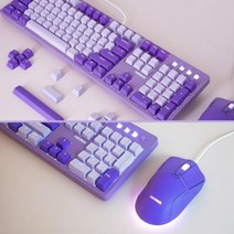 아이웍스 게이밍 커스텀 포인트 LED 키보드 세트, 단품, 단품