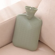 Soony 온수 찜질 워터팩 보온 물주머니 핫팩 소사이즈, 색상:웜그레이 소