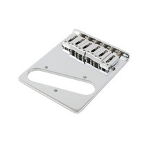 [] Allparts 모든 부품 TB-0030-L10 Left Handed Chrome Gotoh Bridge for Telecaster 6022