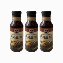 백설 돈카츠소스, 3개, 315g
