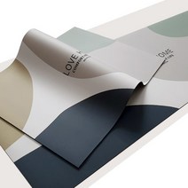 포그램 모던 규조토 주방매트/발매트 씽크대 주방 욕실 화장실 발매트(2size), 러브SET (M+L)