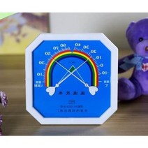 아날로그 데이터로거 다기능 습도계 온도계건습계 하우스 실내전용약국 약국고정도습도계 가정용, 01 팔각벽걸이 1매입(송걸이)