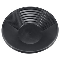 금속탐지기 gold panning goldrush sieve sifting classifier screen sieve pan sand pot gold sieve tray 분지, 검은색